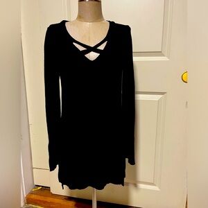 Free people black sweater